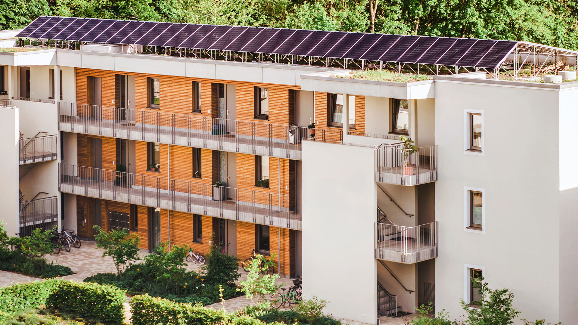 Solar & PV für den Wohnungsbau.