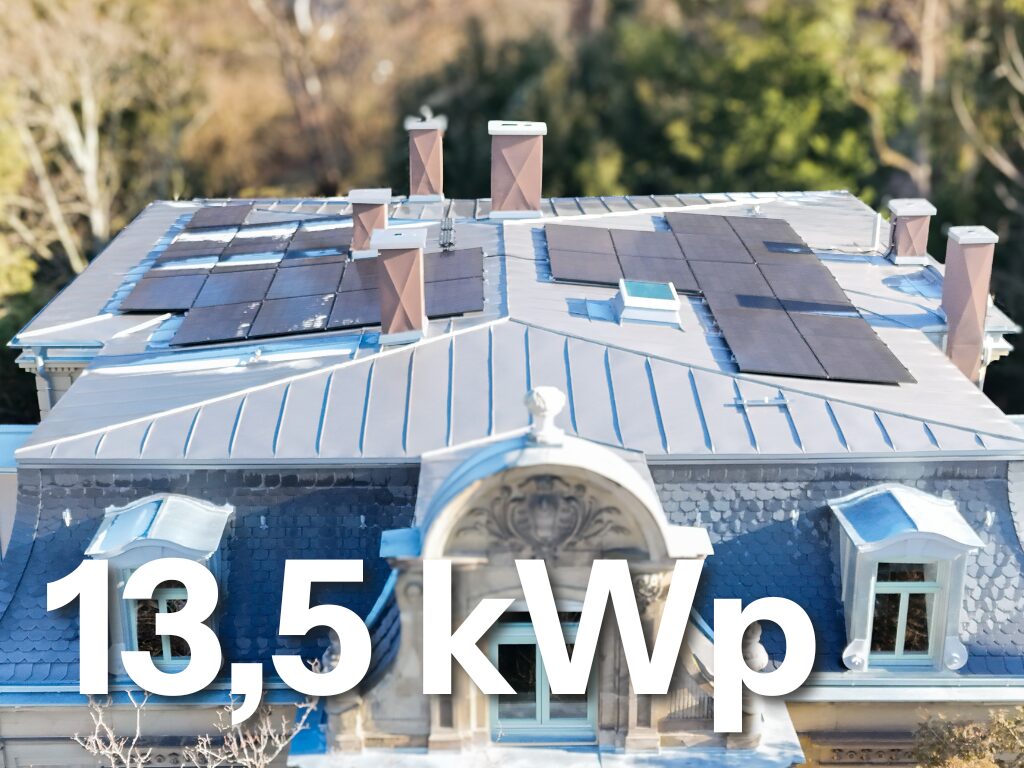Haus mit 7,85 kWp Solaranlage